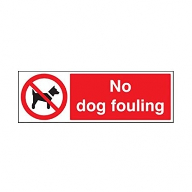 no dog fouling